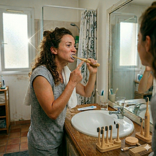 Brosse à dents électrique en bambou : l’avenir de l'hygiène dentaire