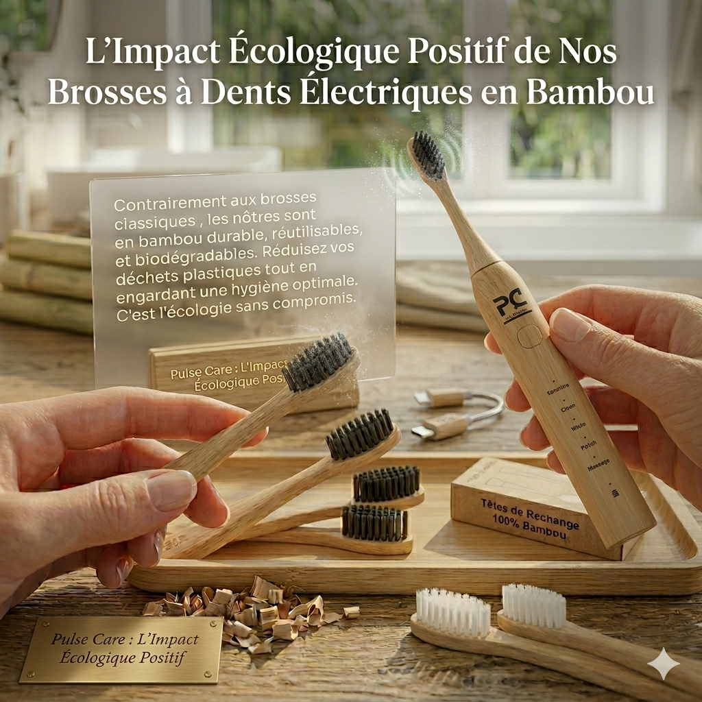 Pulse Care : L’Impact Écologique Positif des Brosses à Dents en Bambou