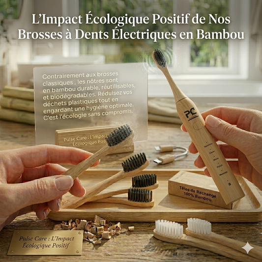 Pulse Care : L’Impact Écologique Positif des Brosses à Dents en Bambou