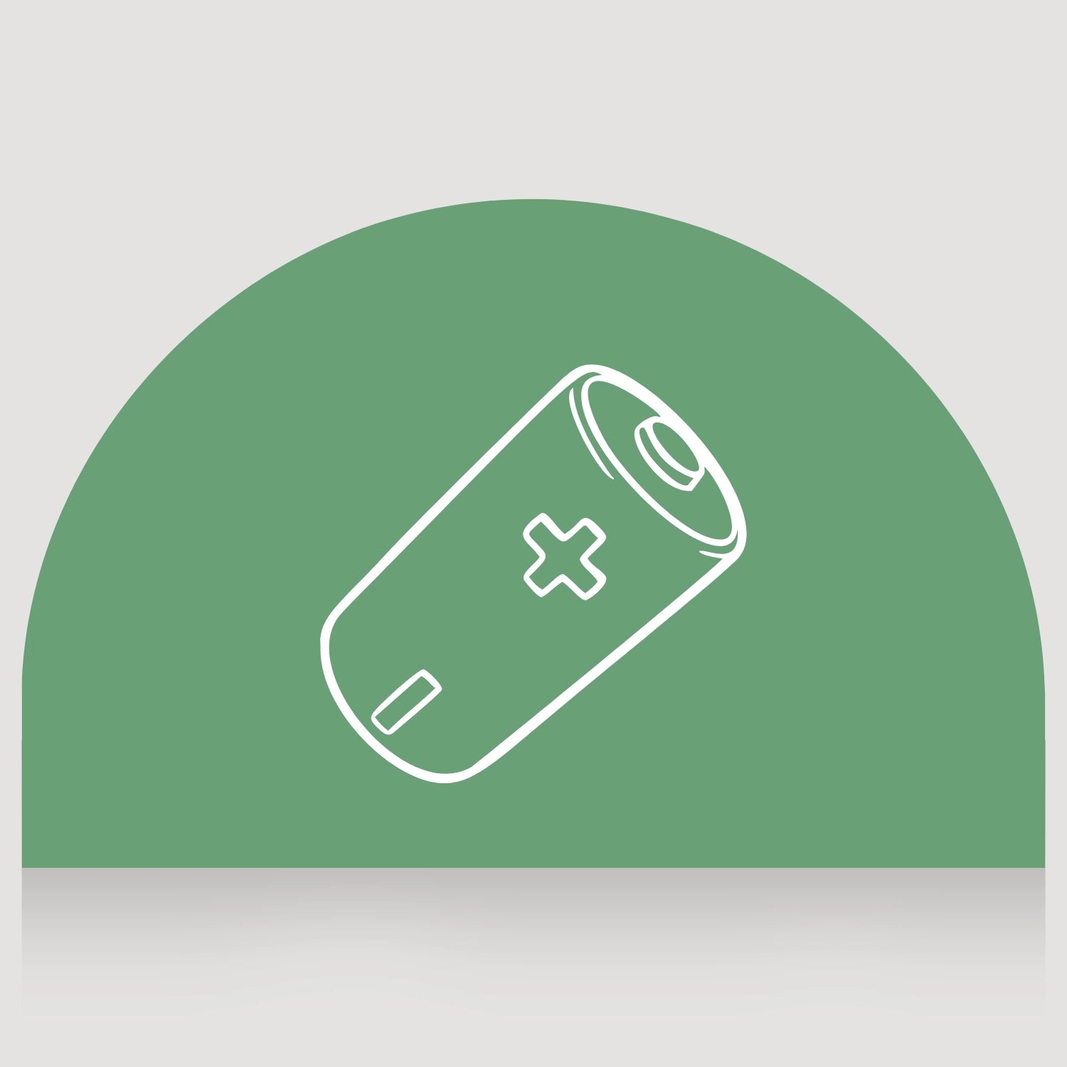 Icône batterie longue durée de la brosse à dents électrique en bambou Pulse Care