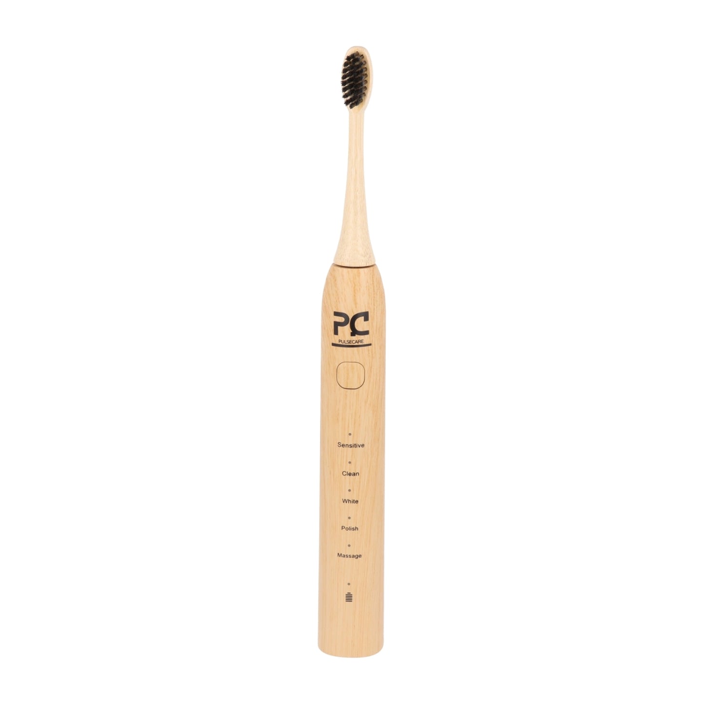 brosse à dents électrique en bambou Pulse Care avec tête en nylon