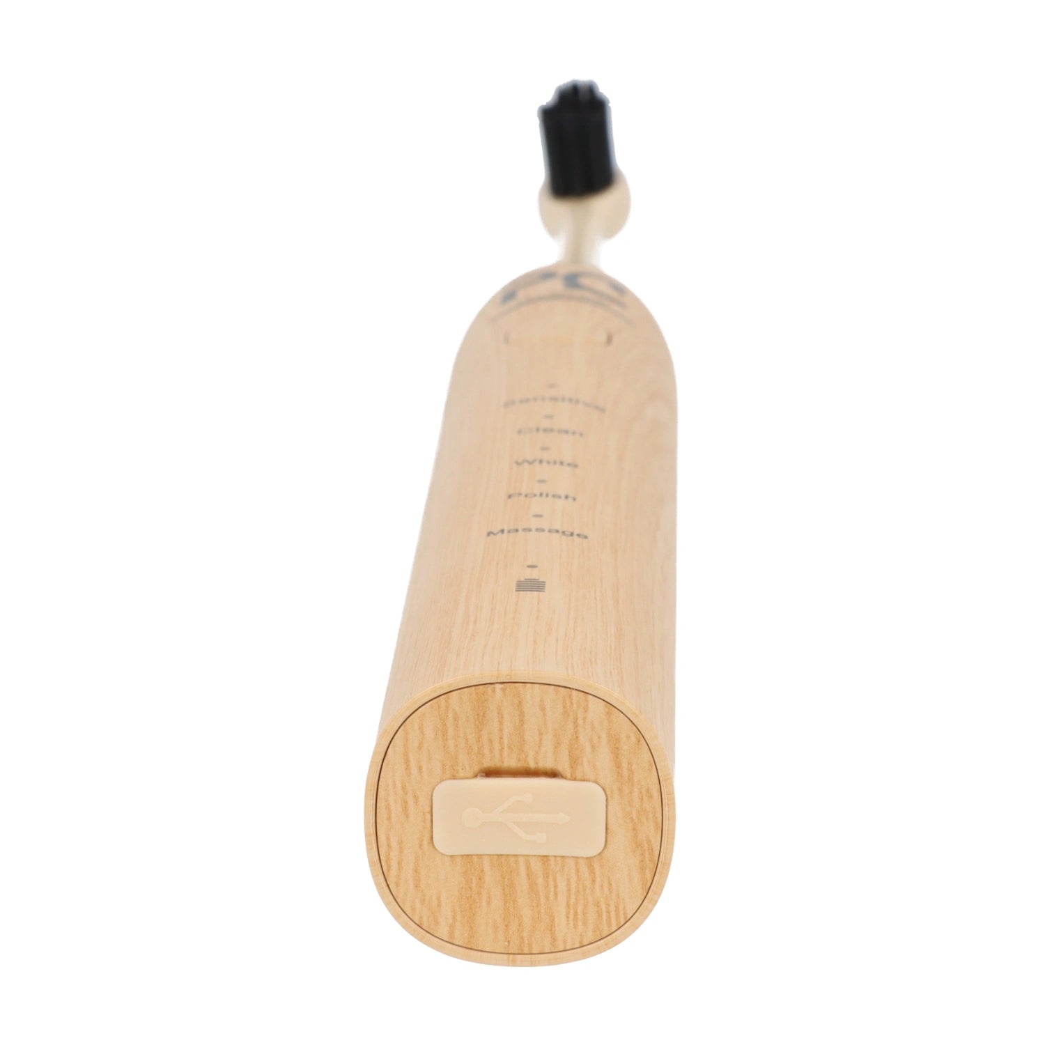 base de la brosse à dents électrique en bambou Pulse Care avec port de charge USB-C