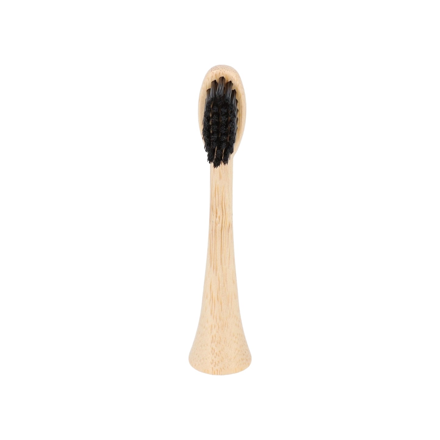 tête de brosse à dents électrique en bambou avec poils en nylon Pulse Care vue de face