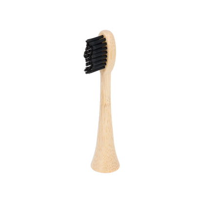 tête de brosse à dents électrique en bambou avec poils en nylon pour Pulse Care vue de profil gauche